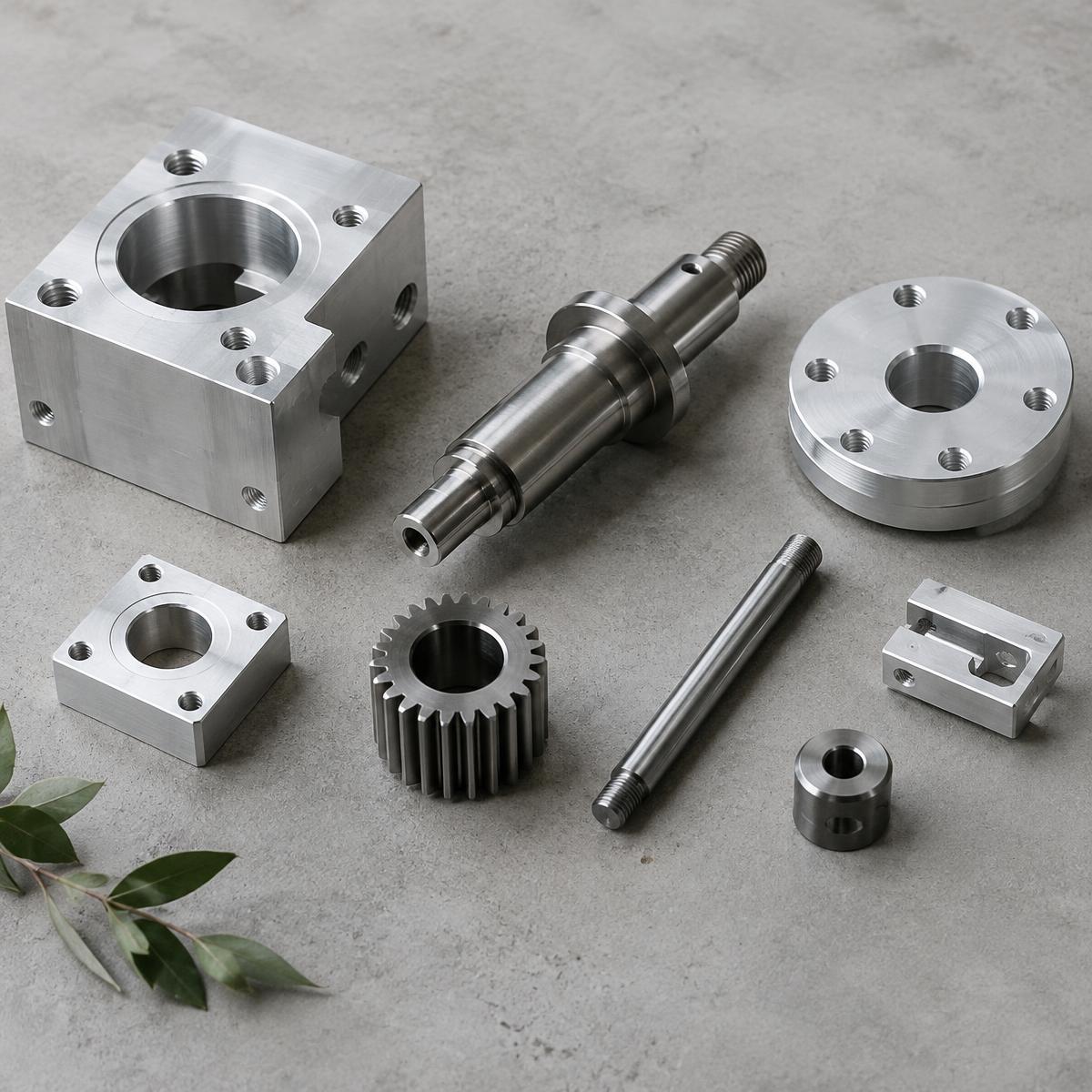 CNC-bearbejdede komponenter